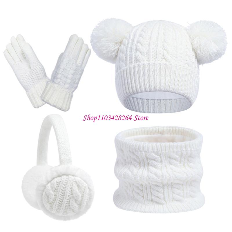 Kids Outdoor Gloves - Ensemble vêtements d'hiver polyvalents pour enfants,