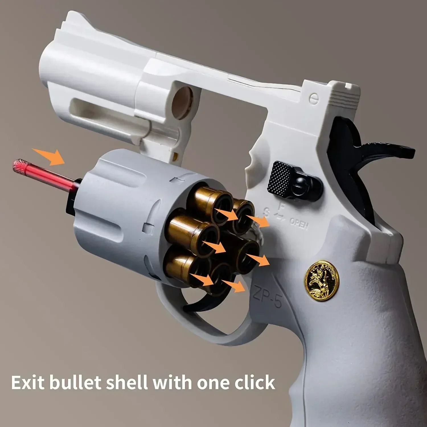 Kids Outdoor Easter Toys - 3X Magnum ZP5 357 Pistolet à
