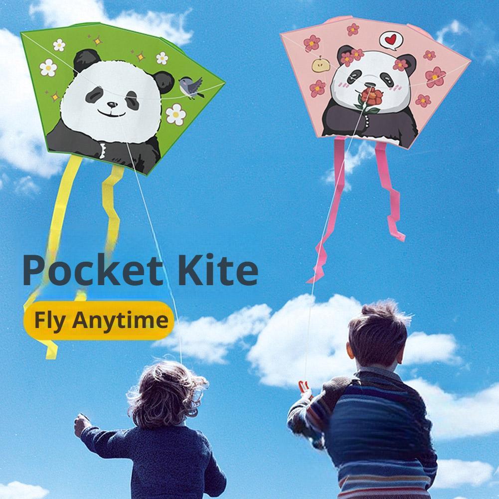 Kite Easy Fly Kids - Cerf-volant de poche mini, motif dessin