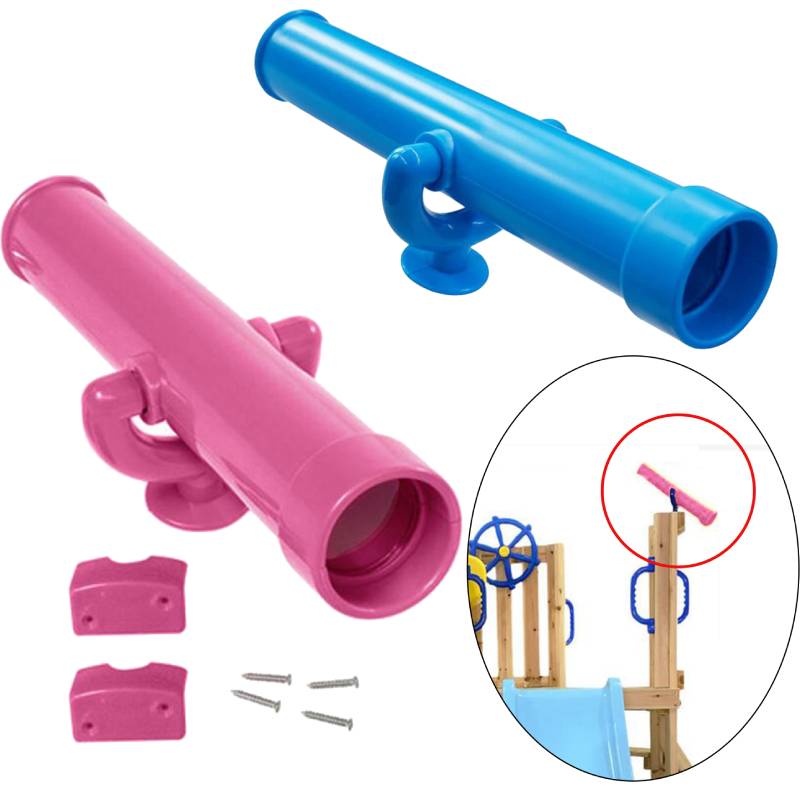 Kids Outdoor Climbing Frame - Aire de jeux pour enfants, télescope