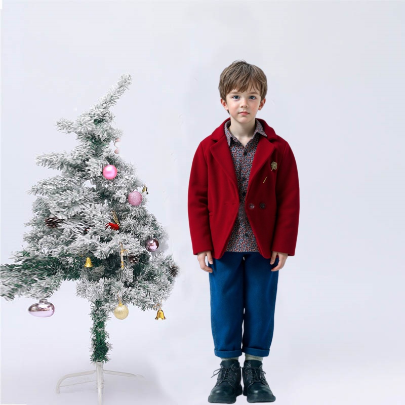 Kids Outdoor Jacket - Enfants Fromal fête d'anniversaire photographie manteau