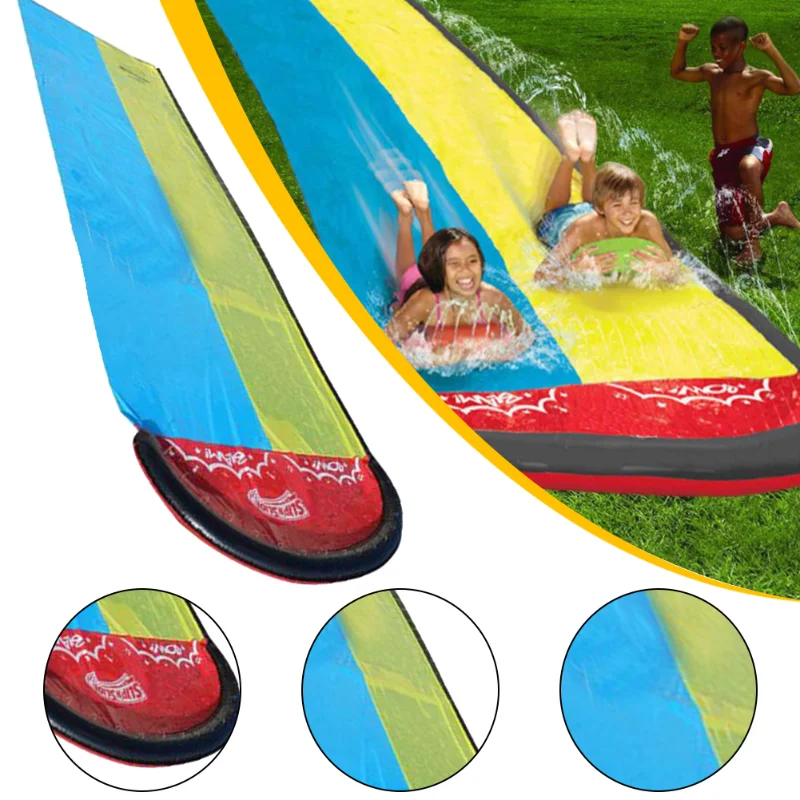 Kids Outdoor Water Slide - Centre de jeux d'arrière-cour pour enfants
