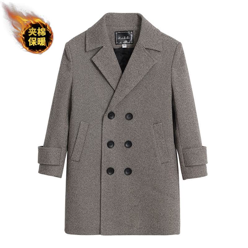 Kids Outdoor Jacket - Manteau d'hiver en laine épais et