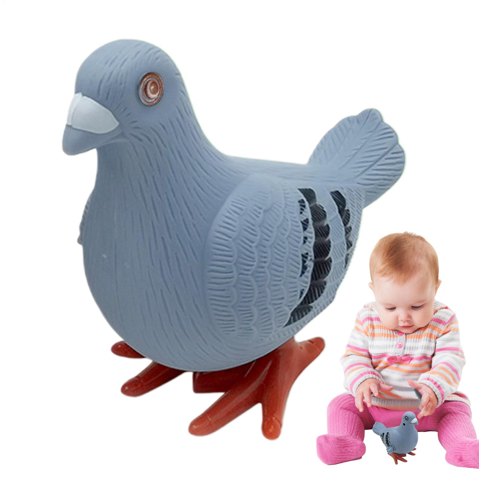 Kids Outdoor Jumping Toys - Jouet à ressort pigeon sauteur mignon,