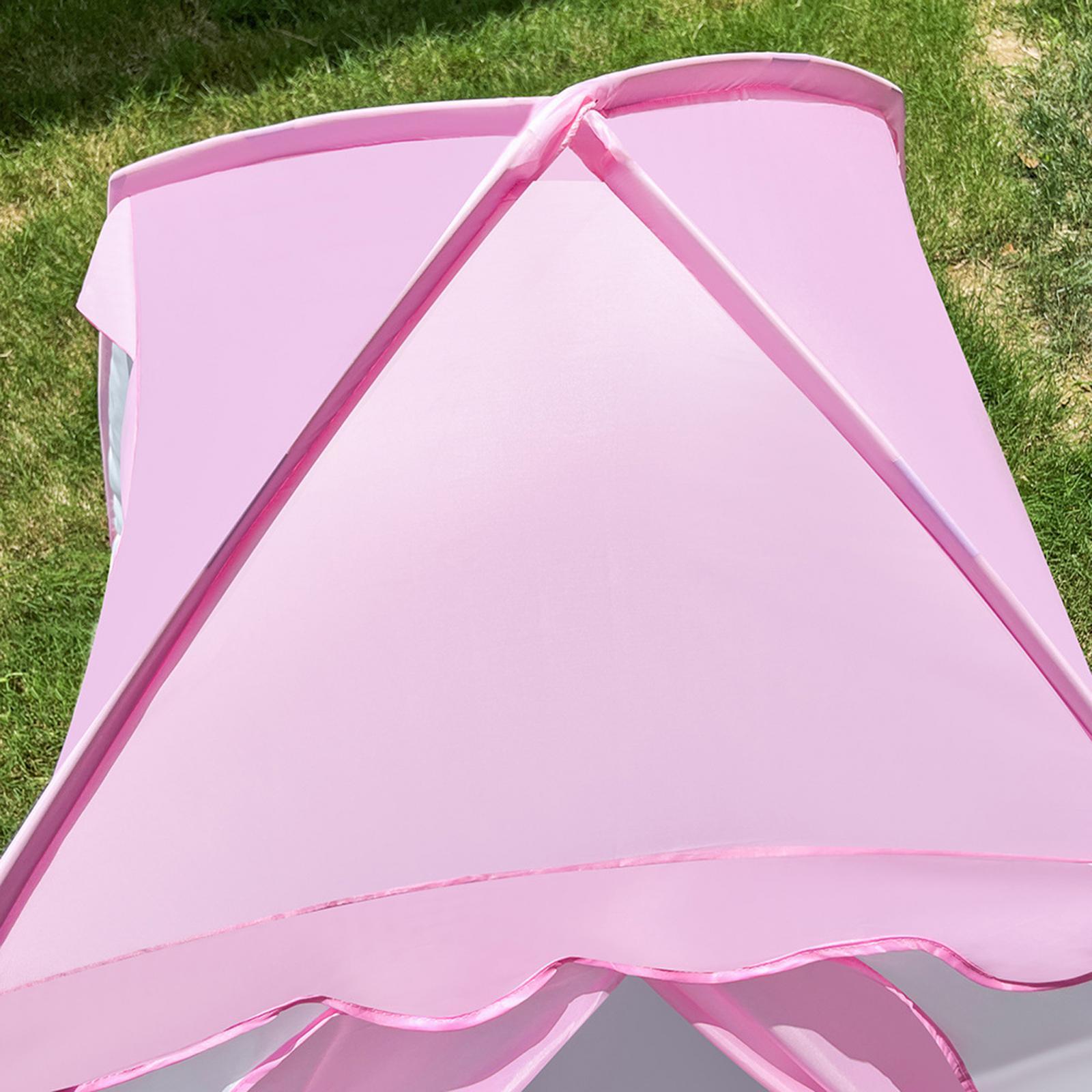 Kids Outdoor Play Tent - Tente château pour filles, jeux intérieurs
