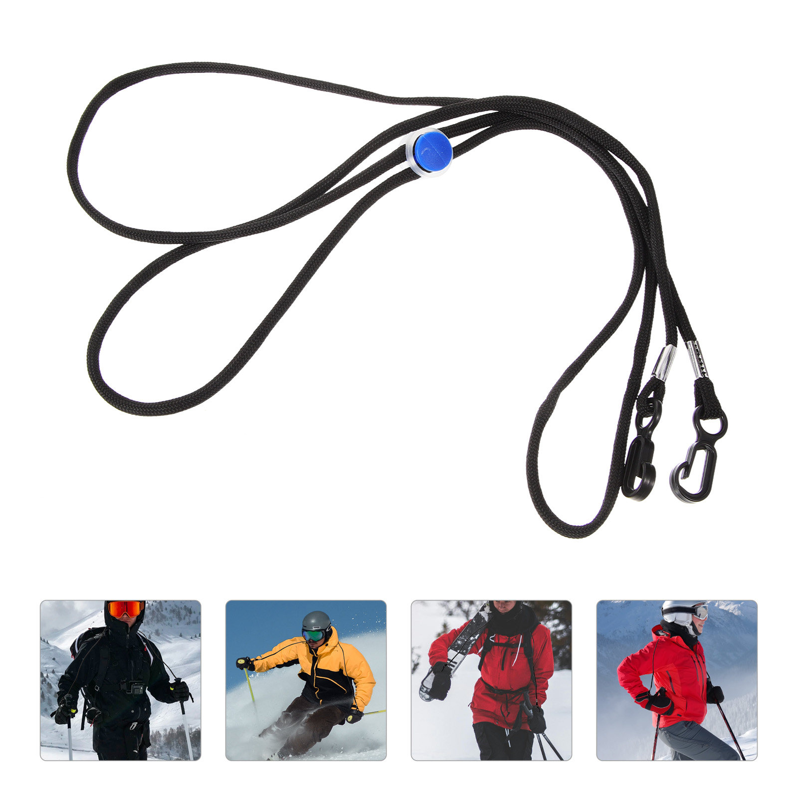 Kids Outdoor Gloves - Sangle antidérapante pour gants, cordon anti-perte