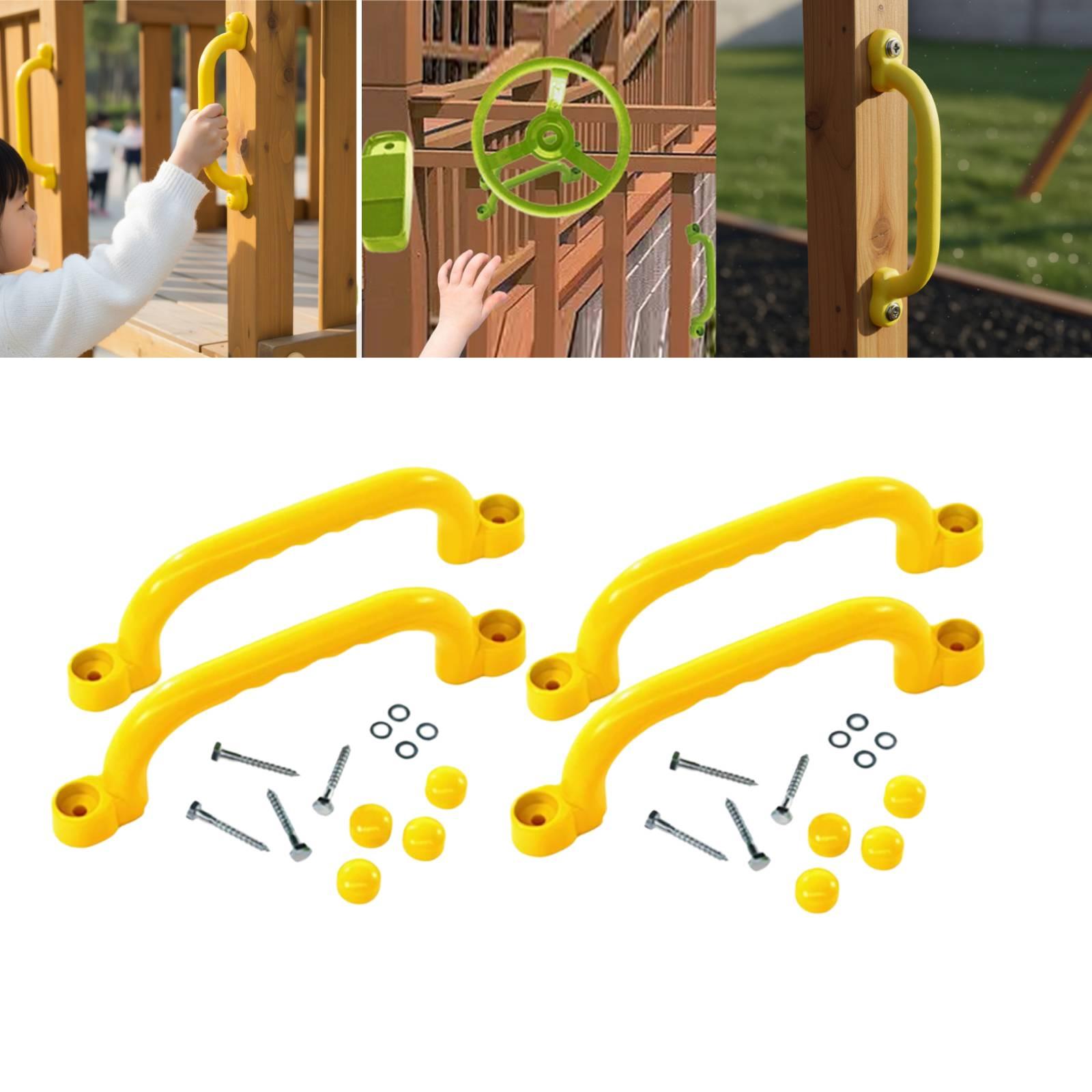 Kids Outdoor Climbing Frame - Poignées de sécurité lisses pour structure