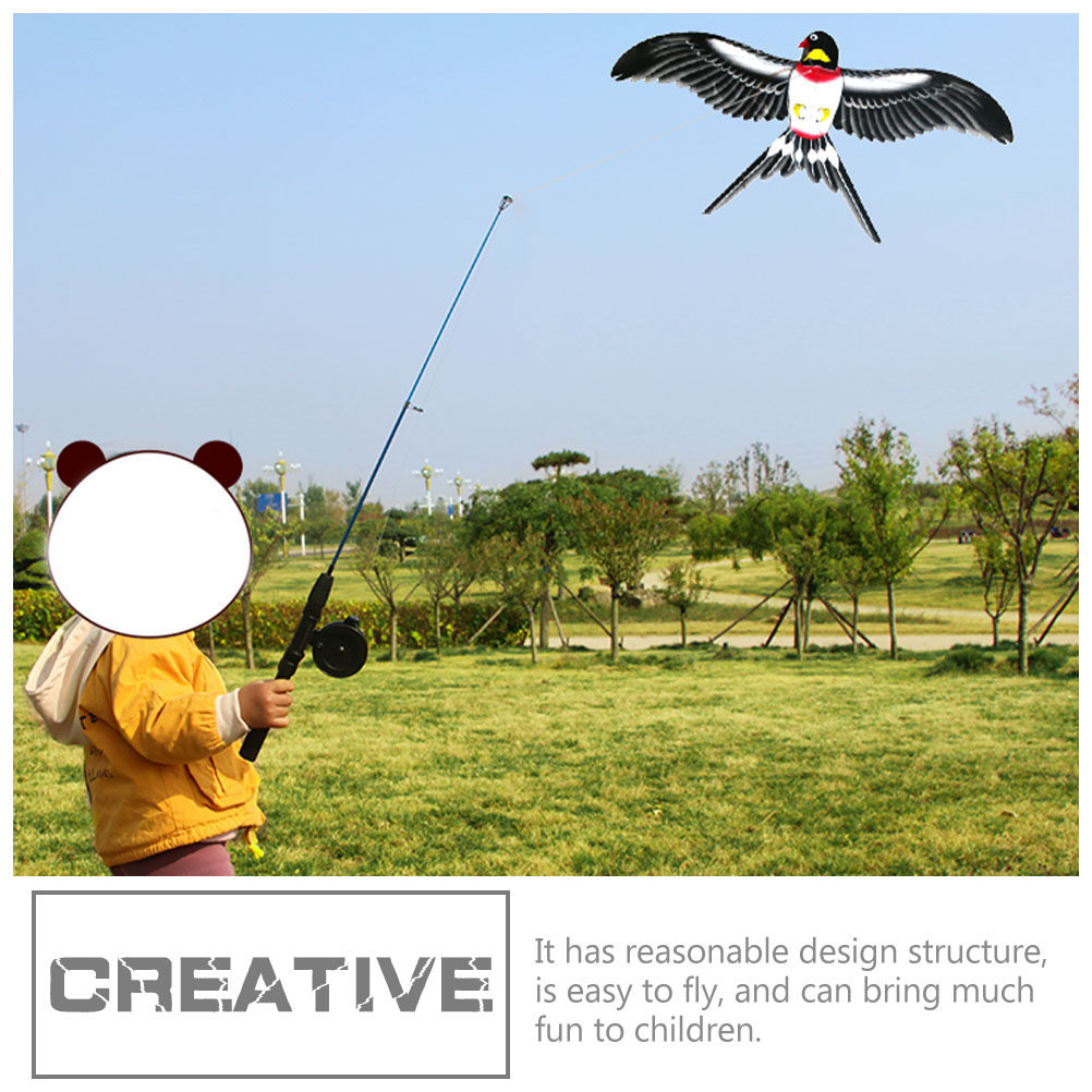 Kite Easy Fly Kids - Cerf-volant oiseau facile à piloter pour