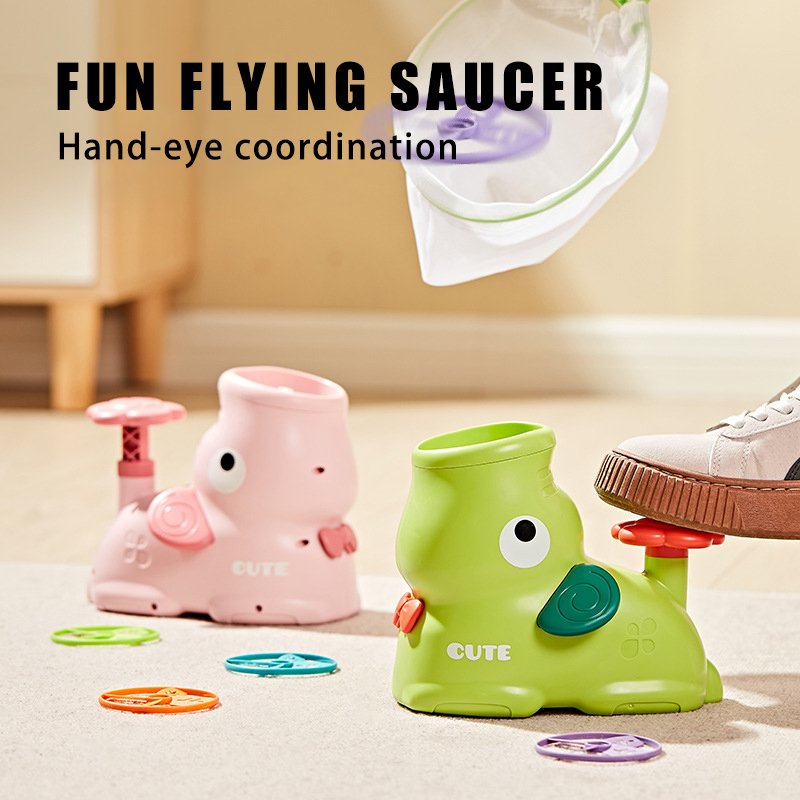 Kids Outdoor Jumping Toys - Lanceur de fusée à air pour