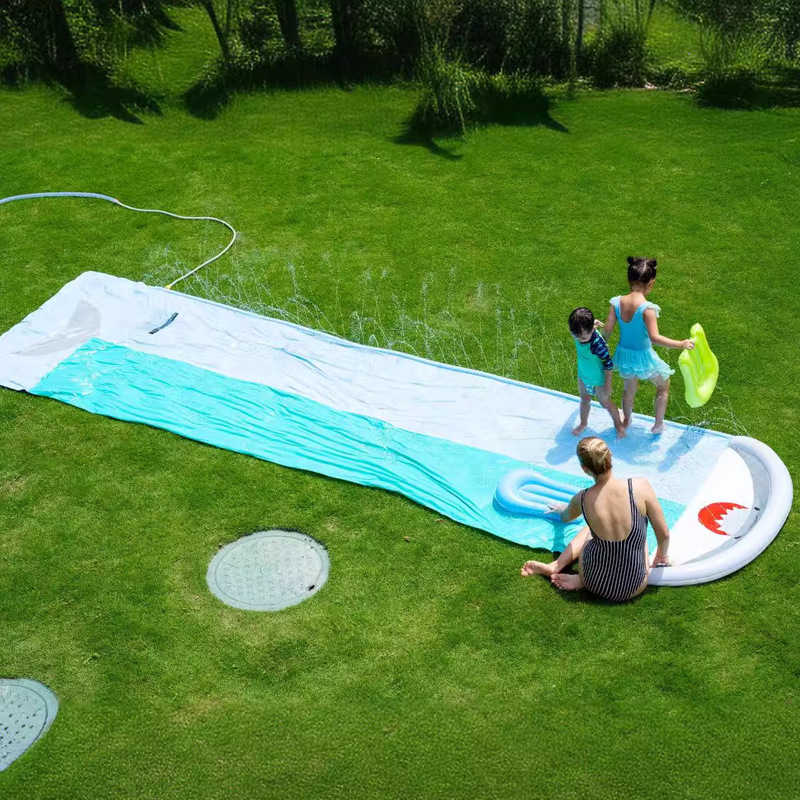 Toboggan aquatique gonflable e - Kids Outdoor Water Slide avis et prix