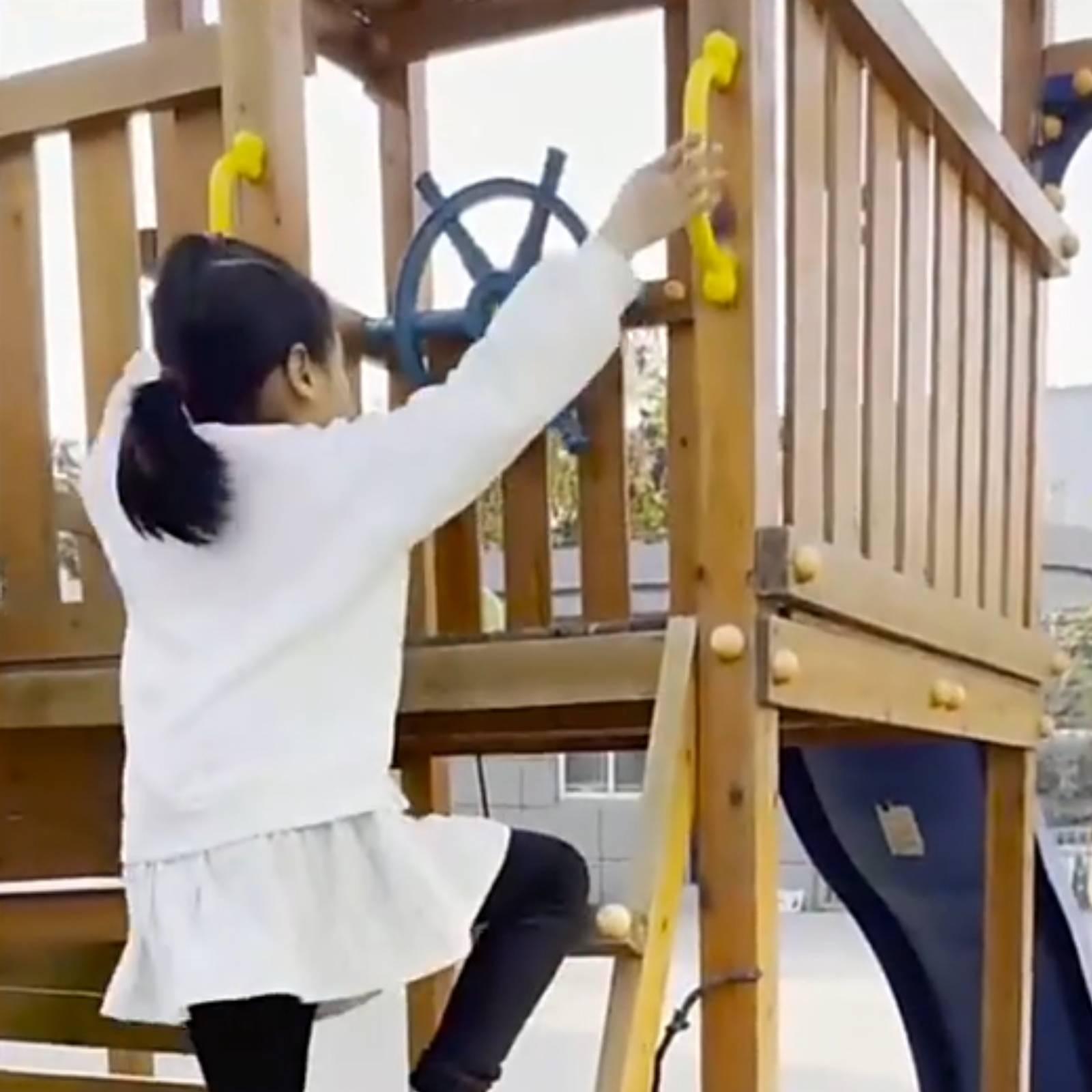 Poignées d'escalade en plastiq - Kids Outdoor Climbing Frame avis et prix