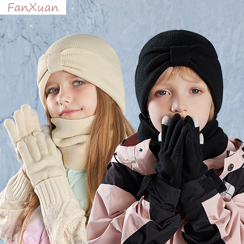Enfants hiver chapeaux snood g - Kids Outdoor Gloves avis et prix
