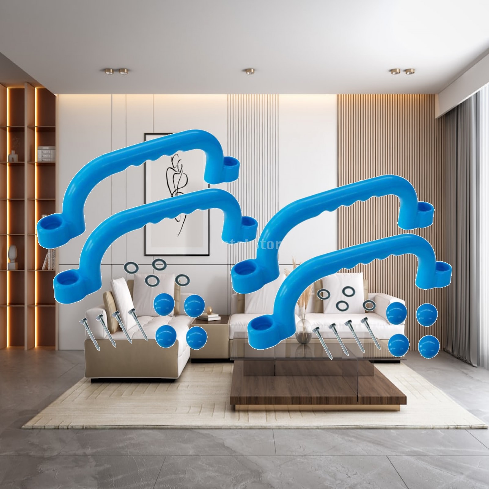 4x poignées pour structure d'e - Kids Outdoor Climbing Frame avis et prix
