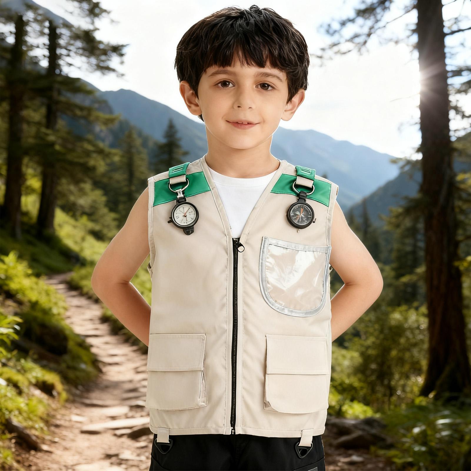 Gilet d'exploration pour enfan - Kids Outdoor Vest avis et prix