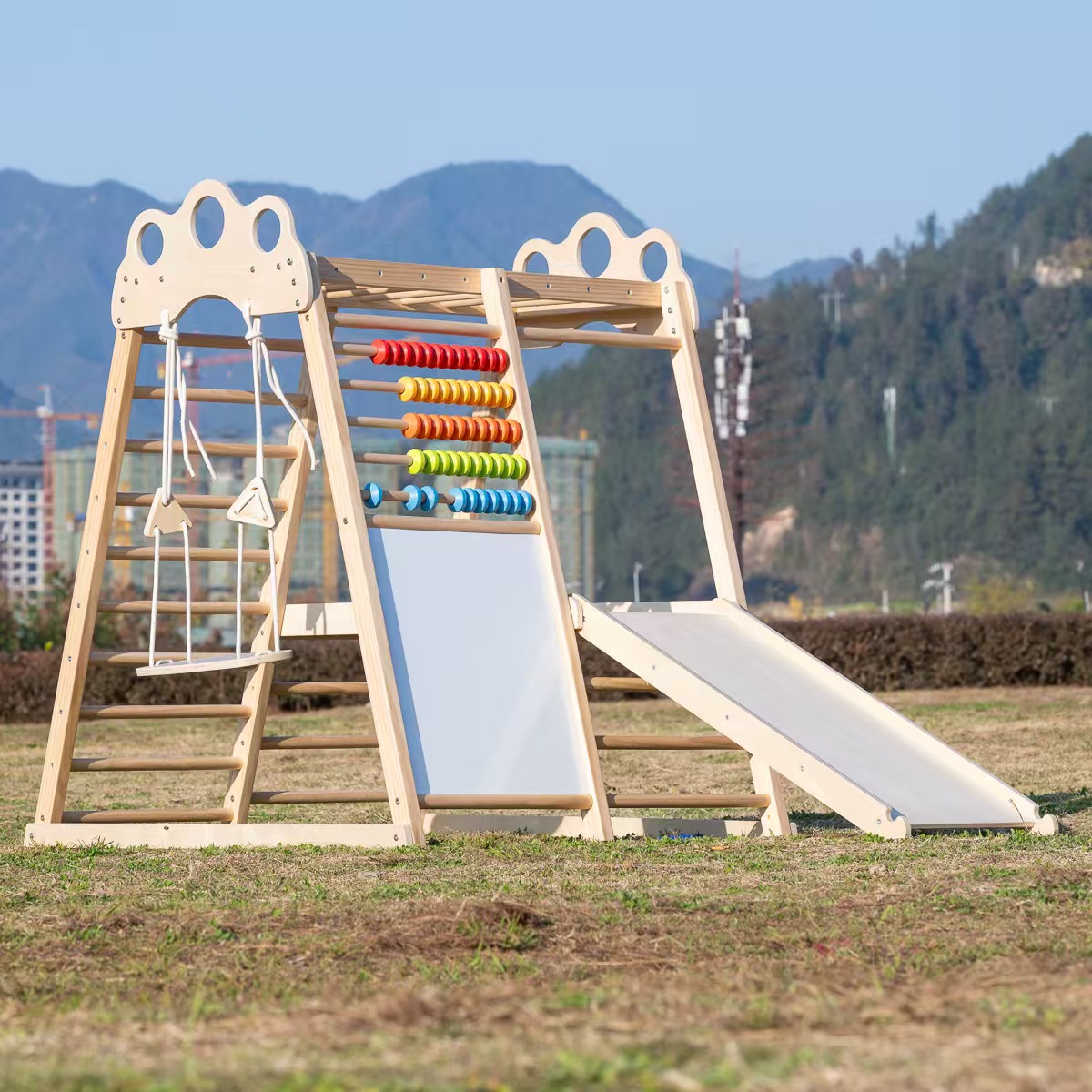 Grande structure d'escalade en - Kids Outdoor Climbing Frame avis et prix