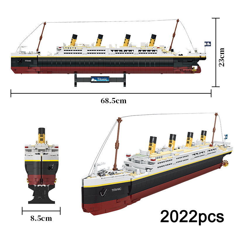Idées créatives modèle Titanic - Lego Set City avis et prix
