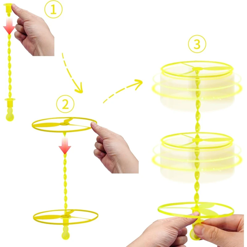 40 disques volants hélicoptère - Kids Outdoor Easter Toys avis et prix