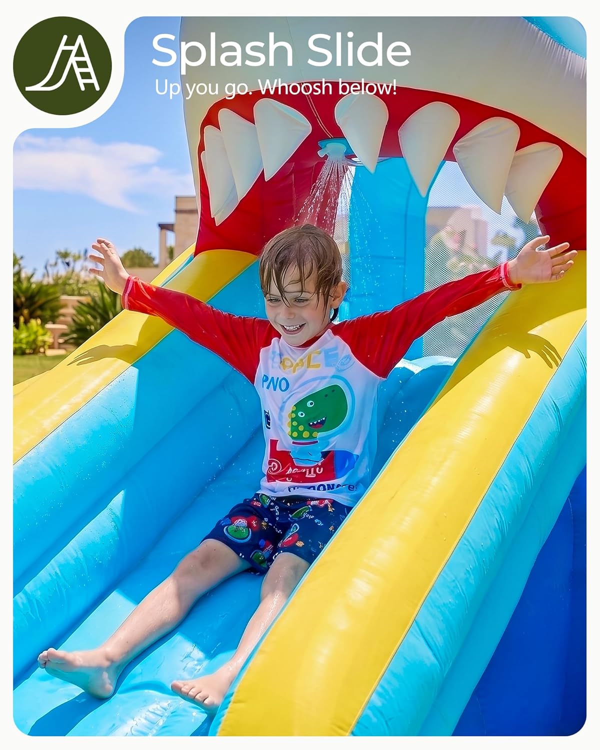 Toboggan aquatique gonflable p - Kids Outdoor Water Slide avis et prix