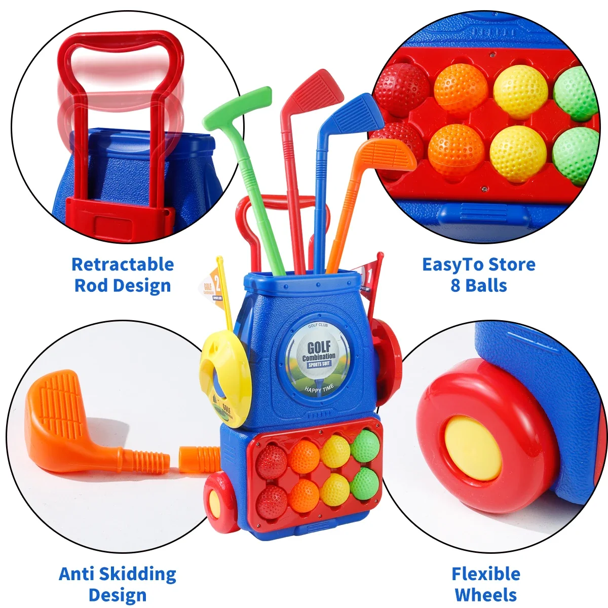 Ensemble de jeu de golf pour e - Kids Indoor Outdoor Cart avis et prix