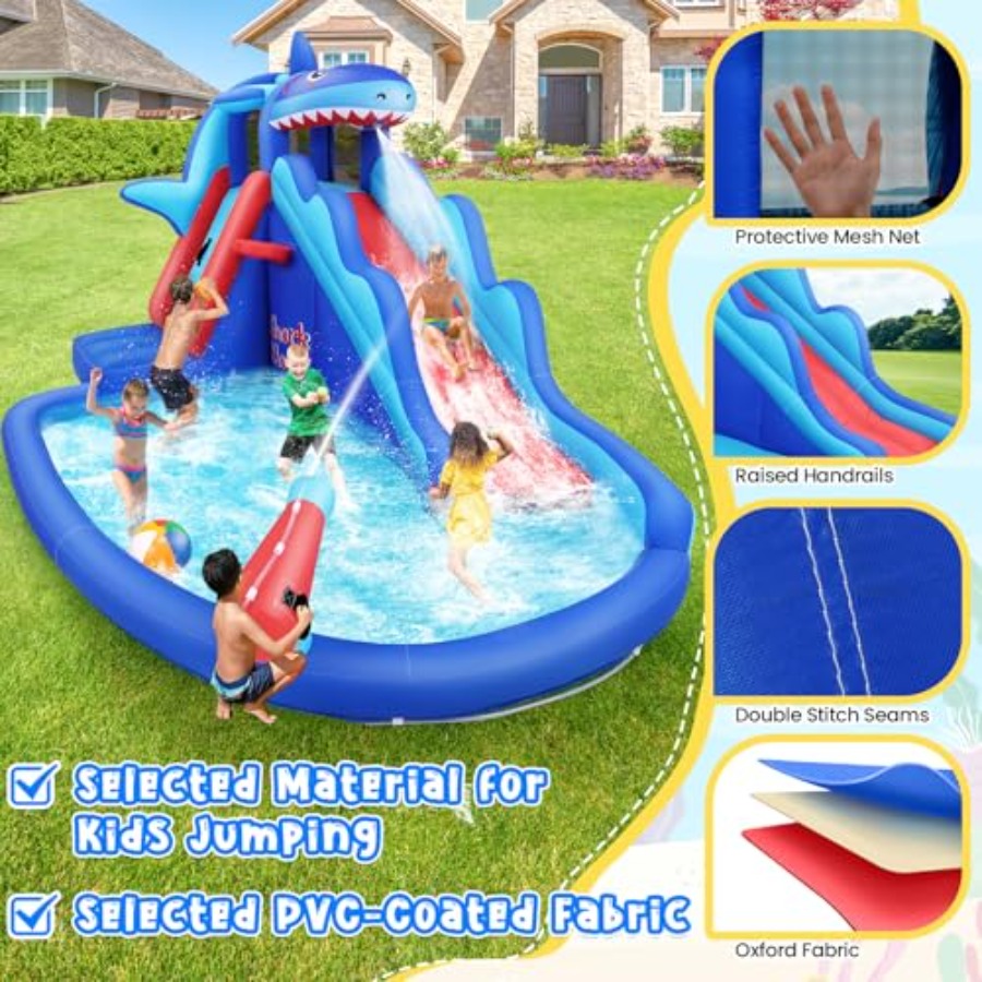 Structure gonflable aquatique  - Kids Outdoor Water Slide avis et prix