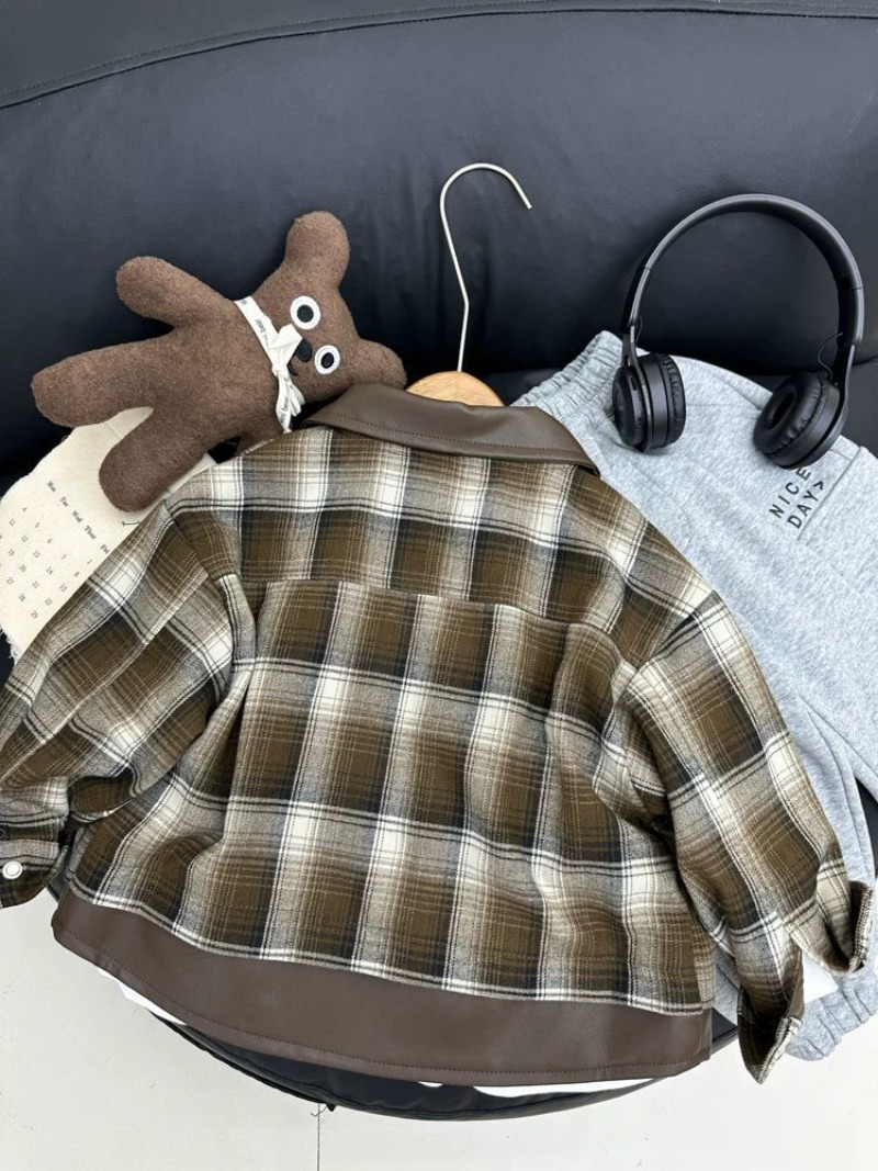 Veste à carreaux pour enfants  - Kids Outdoor Jacket avis et prix