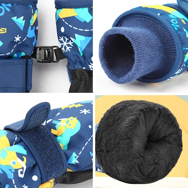Gants de Ski d'hiver pour enfa - Kids Outdoor Gloves avis et prix