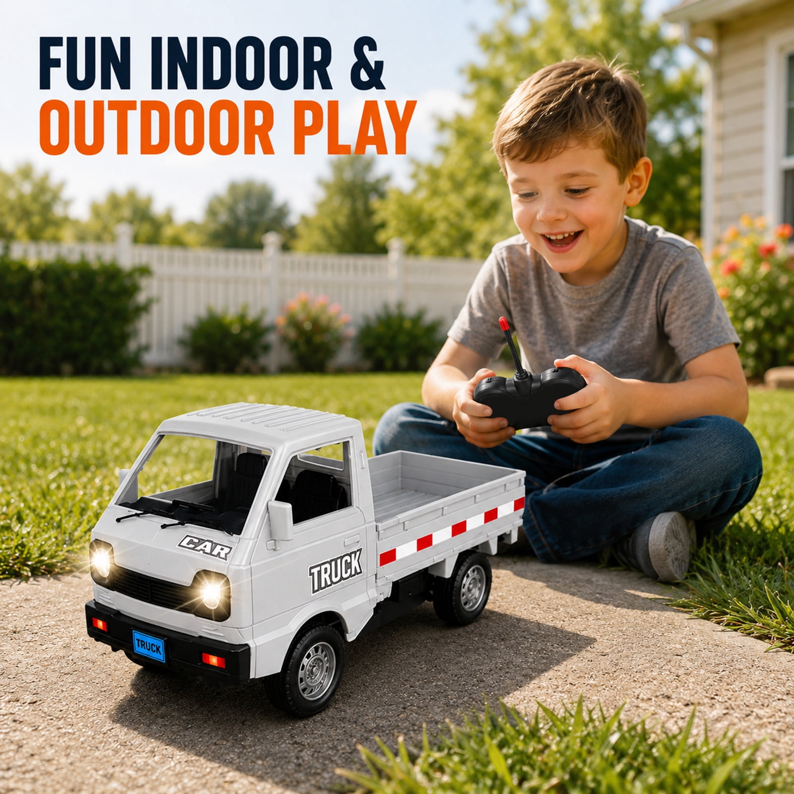 Camionnette RC télécommandée,  - Kids Outdoor Electric Car avis et prix
