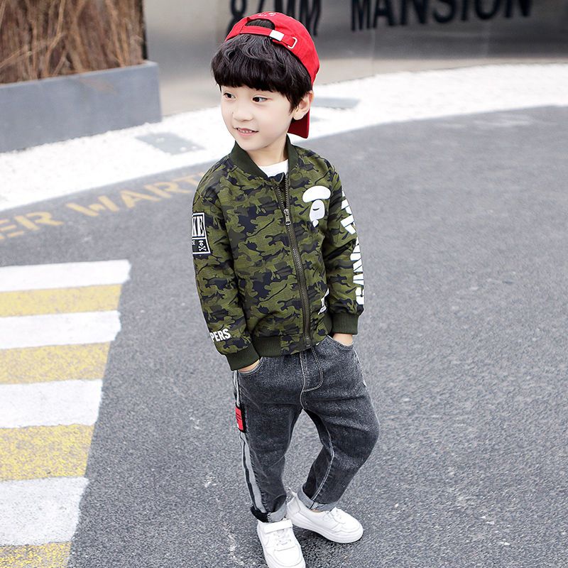Veste de Baseball Camouflage p - Kids Outdoor Jacket avis et prix