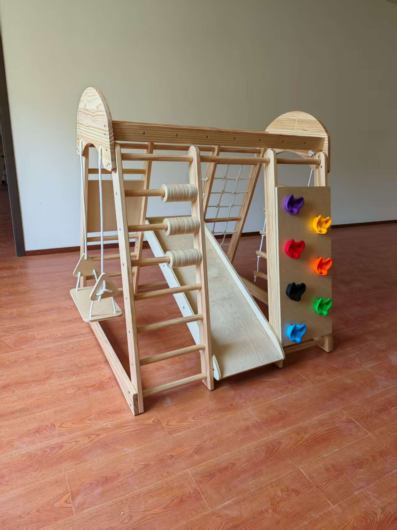 Structure d'escalade en bois p - Kids Outdoor Climbing Frame avis et prix
