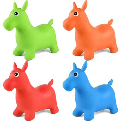 Trémie Gonflable à Cheval Saut - Kids Outdoor Jumping Toys avis et prix
