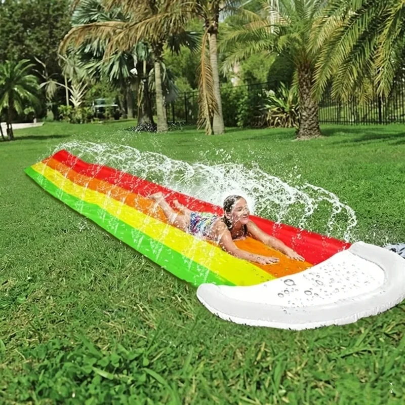 Jouets aquatiques gonflables d - Kids Outdoor Water Slide avis et prix