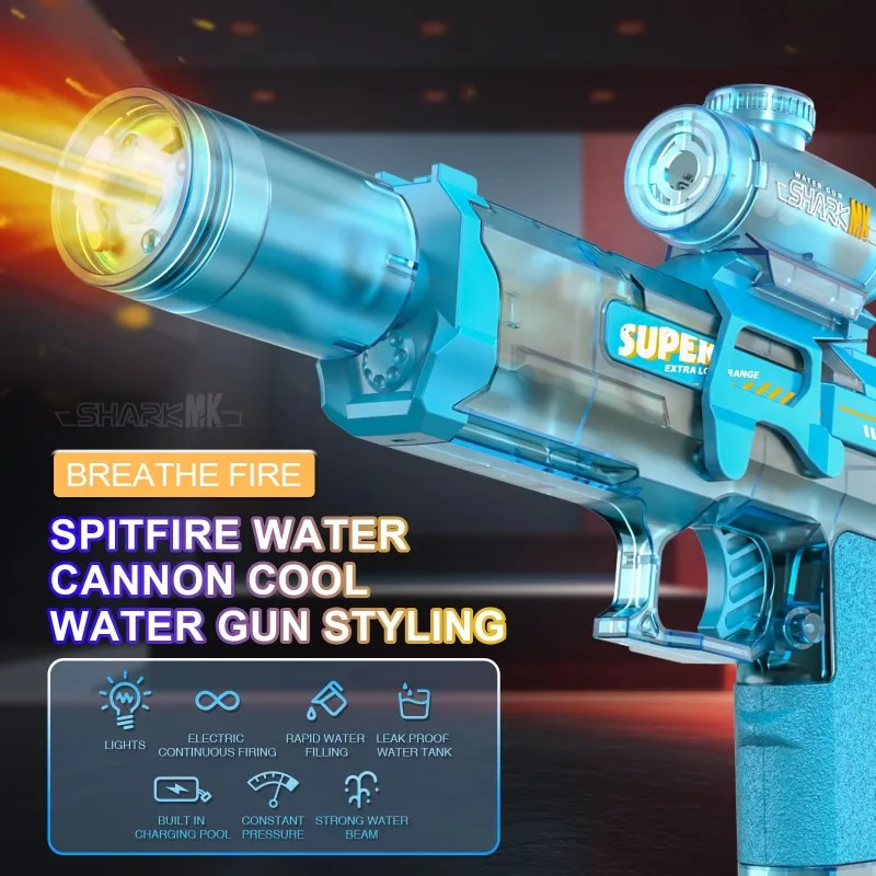 Pistolet à eau électrique lumi - Kids Outdoor Lights avis et prix