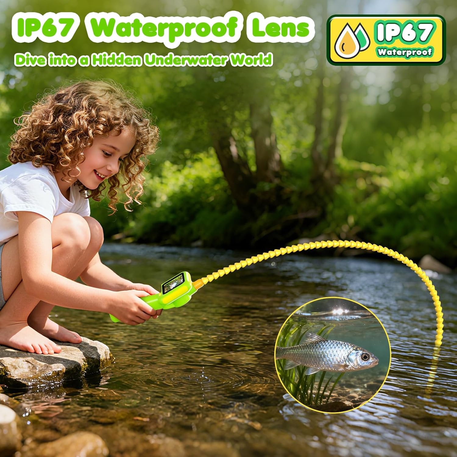 Endoscope pour enfants, caméra - Kids Outdoor Lights avis et prix