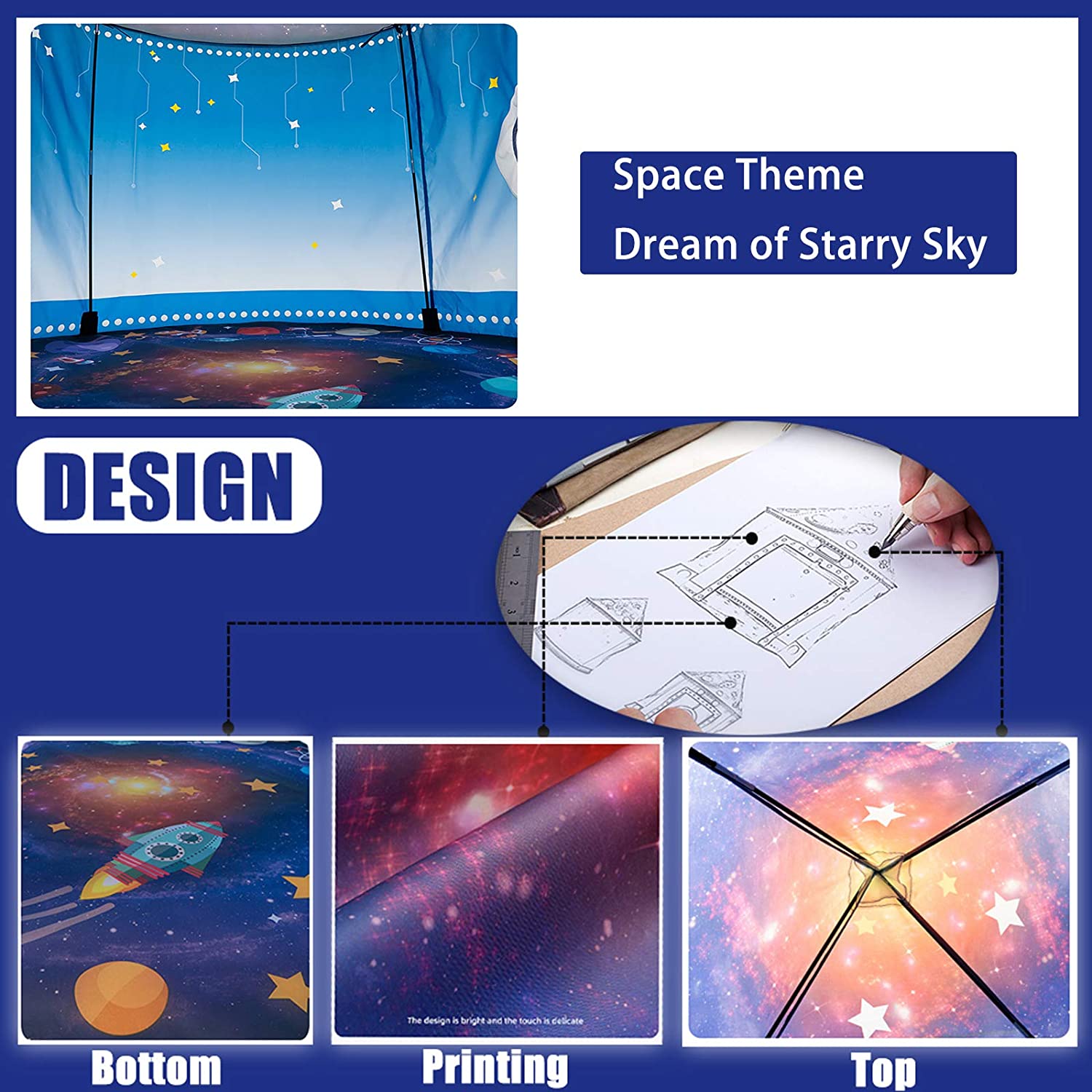 Rocket Ship – tente de jeu Pop - Kids Outdoor Play Tent avis et prix