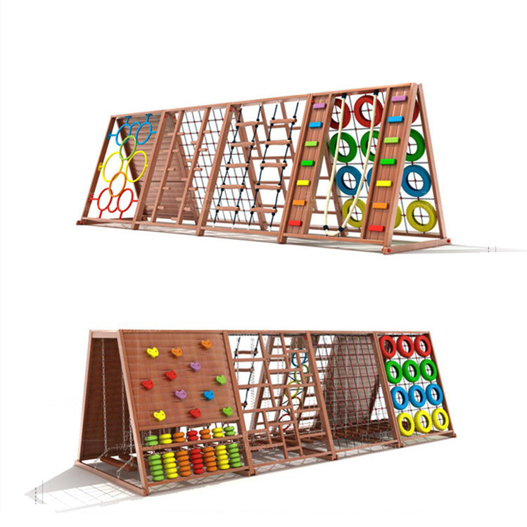 Structure de jeu en bois pour  - Kids Outdoor Climbing Frame avis et prix