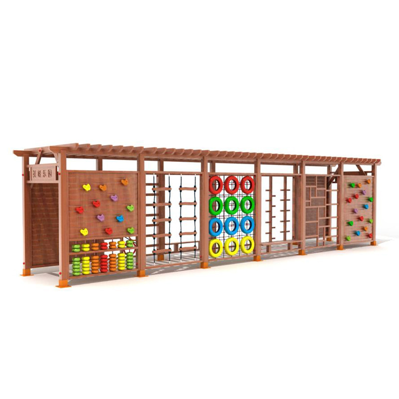 Structure de jeu en bois pour  - Kids Outdoor Climbing Frame avis et prix